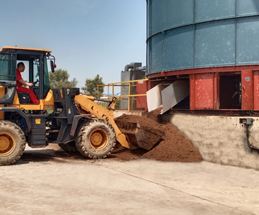 Fertilizer discharge